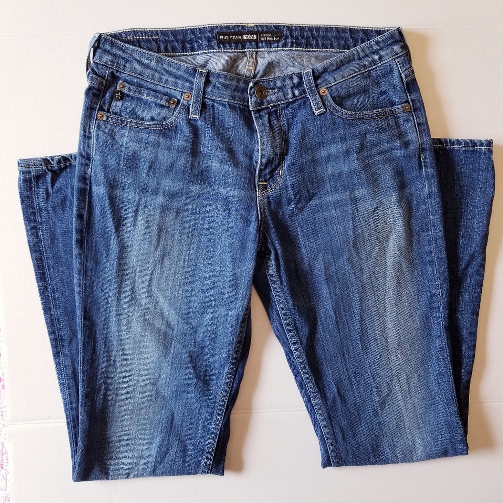 Big Star Hazel Mid Rise Boot Jeans Size 30
